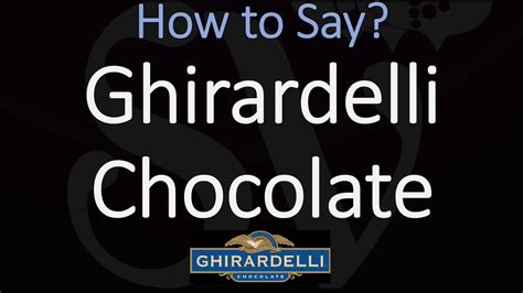 1-12 sticks butter. . Ghirardelli chocolate pronunciation